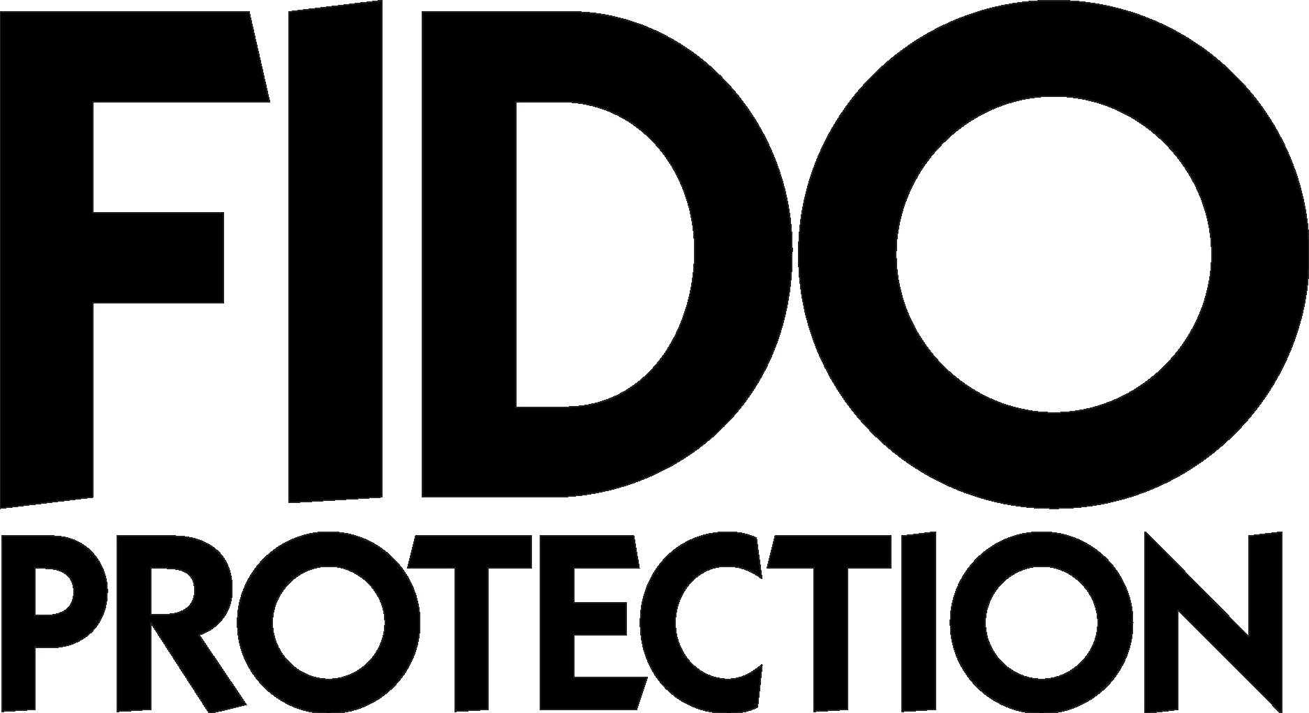 Fido Protection Black Logo Vector Logo